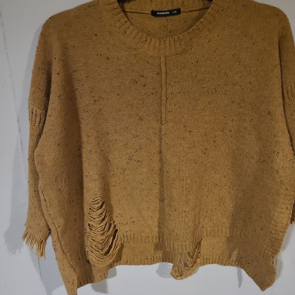 Annabelle Women's Tan Sweater